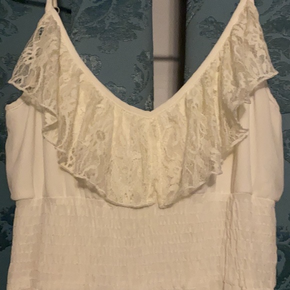 White High-Low Dress - Picture 3 of 5